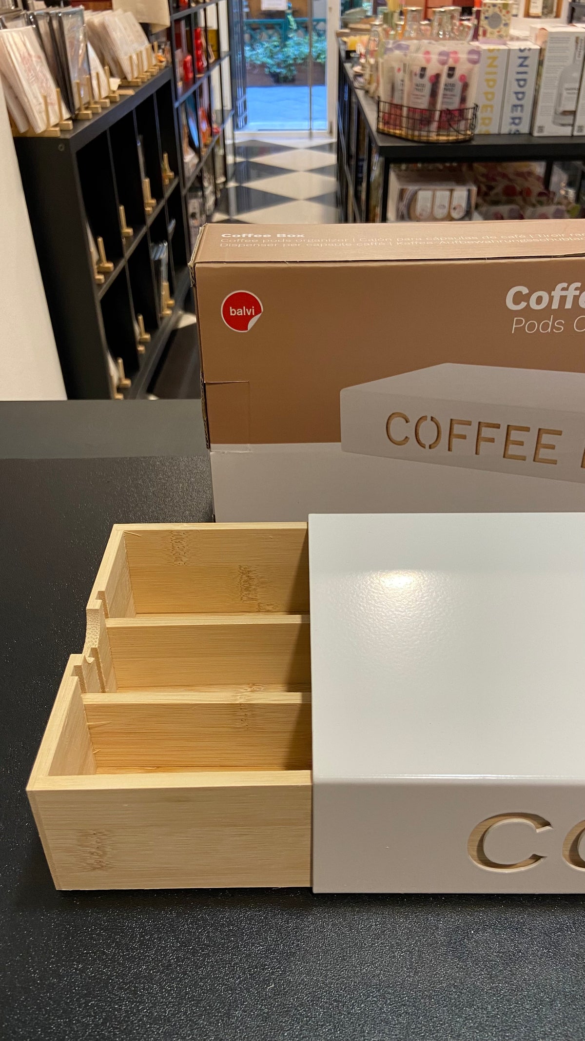 SCATOLA PER CAFFÈ - Bianco