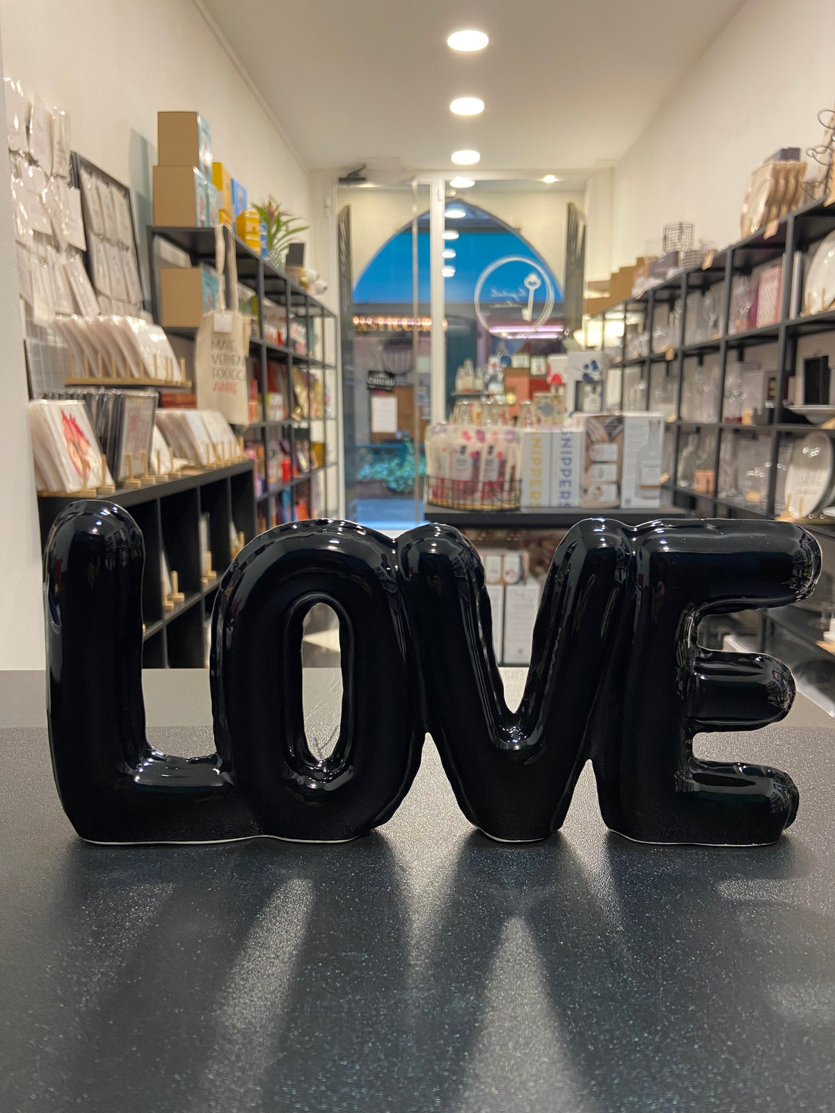 SCRITTA LOVE - Nero