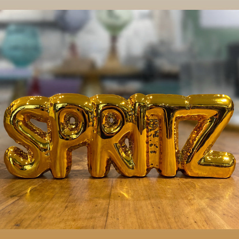 Scritta “spritz”