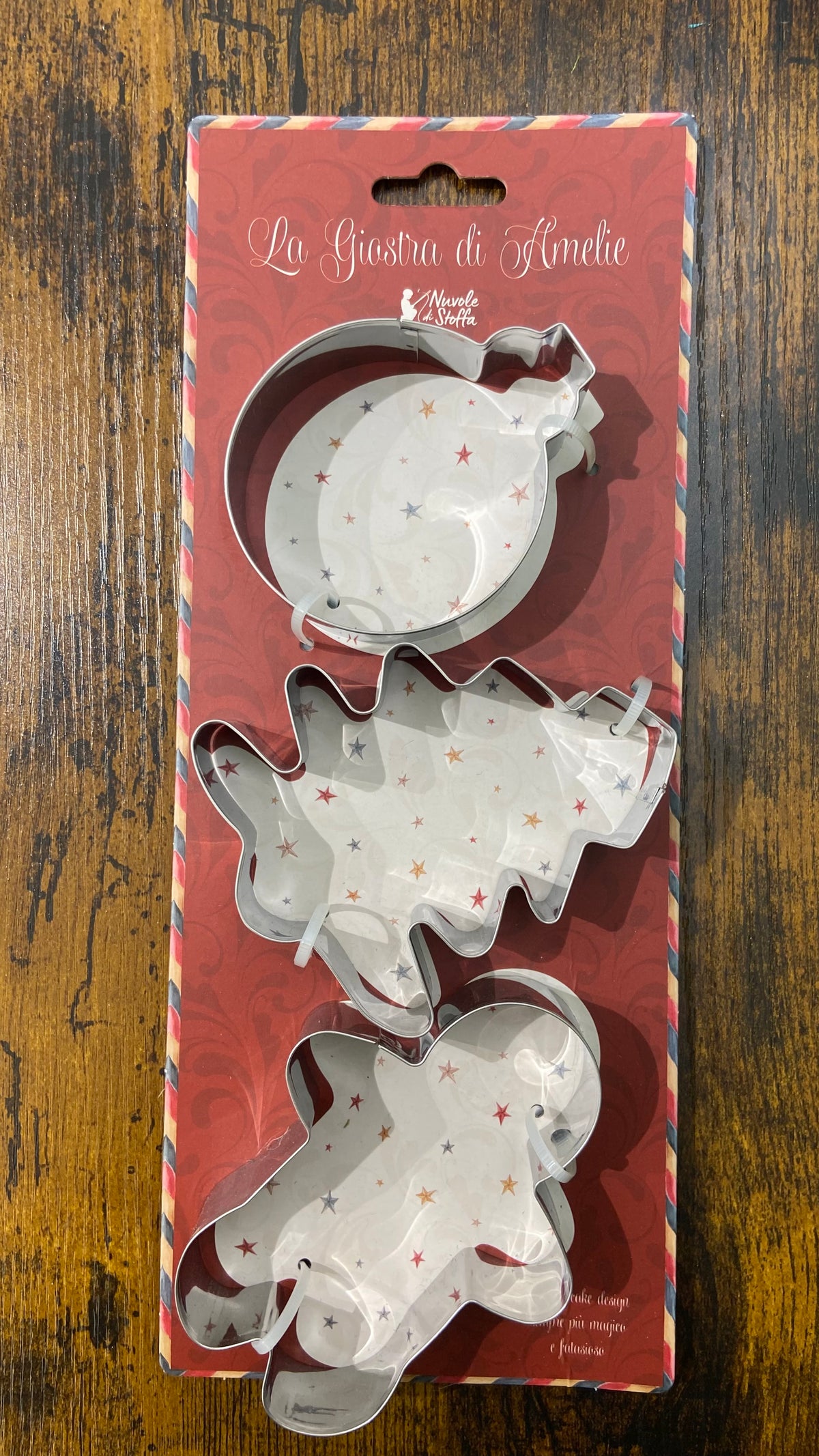 Set tre stampini per biscotti - Natale
