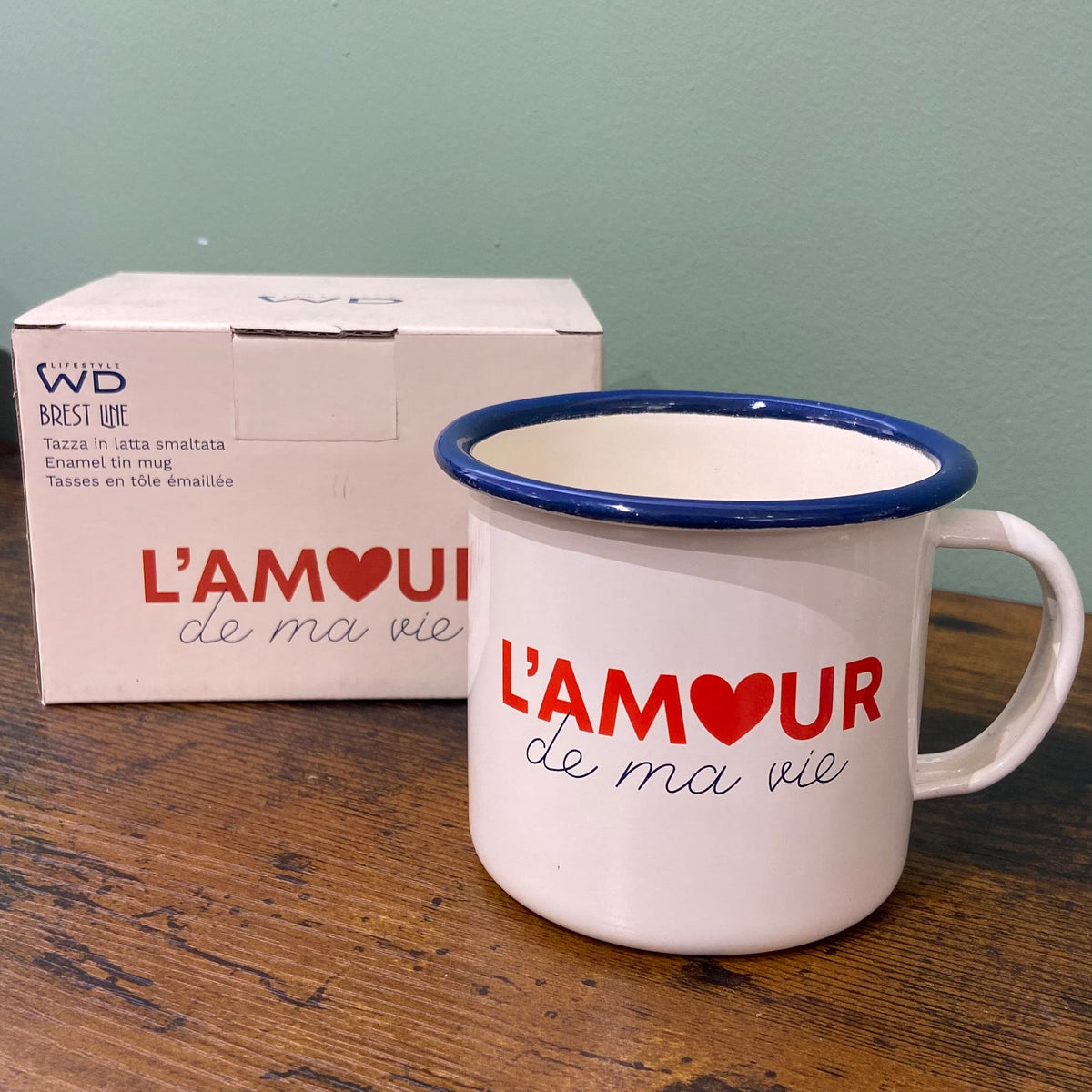 Tazza in latta - L’amour de ma vie
