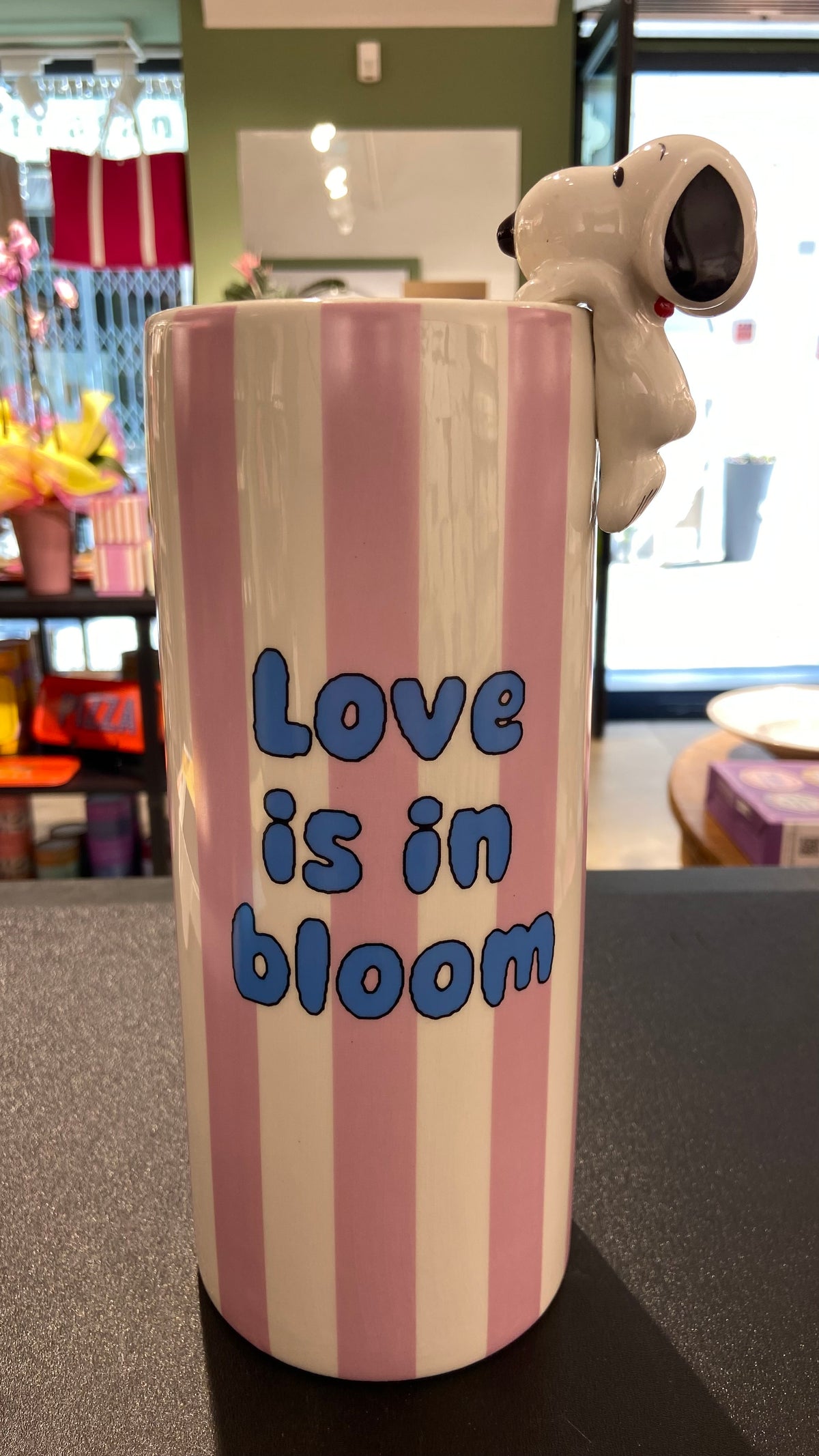 Vaso Snoopy - rosa
