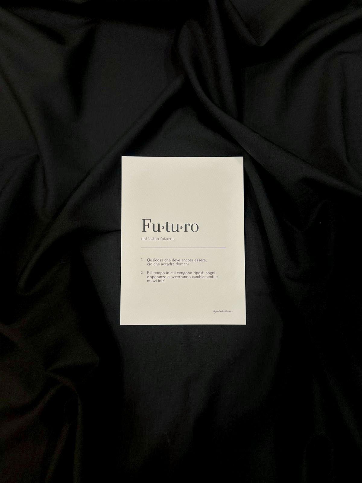 FUTURO - Definizioni - 13x18cm