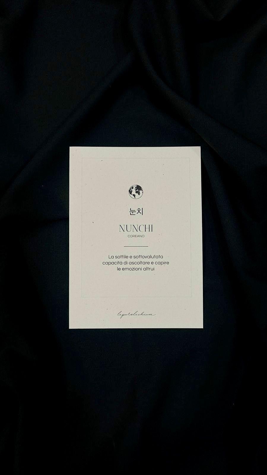 NUNCHI - Intraducibili - 13x18cm