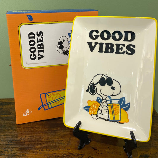 Vassoio snoopy - Good vibes