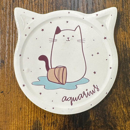 Mattonella decorativa/sottobicchiere - Acquarius