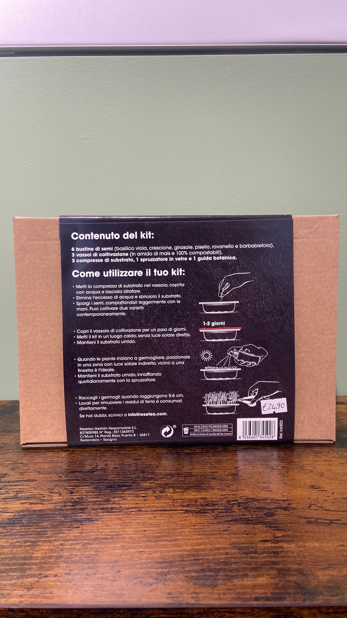 Kit coltivazione - Microgreens