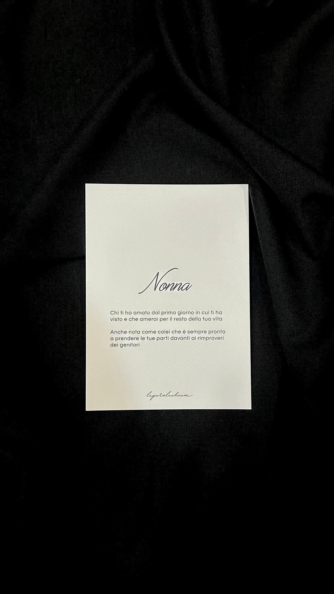 NONNA - 13x18cm