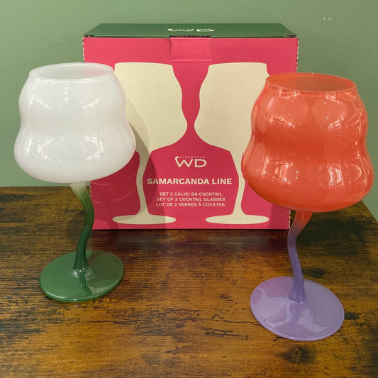 Set due calici cocktail