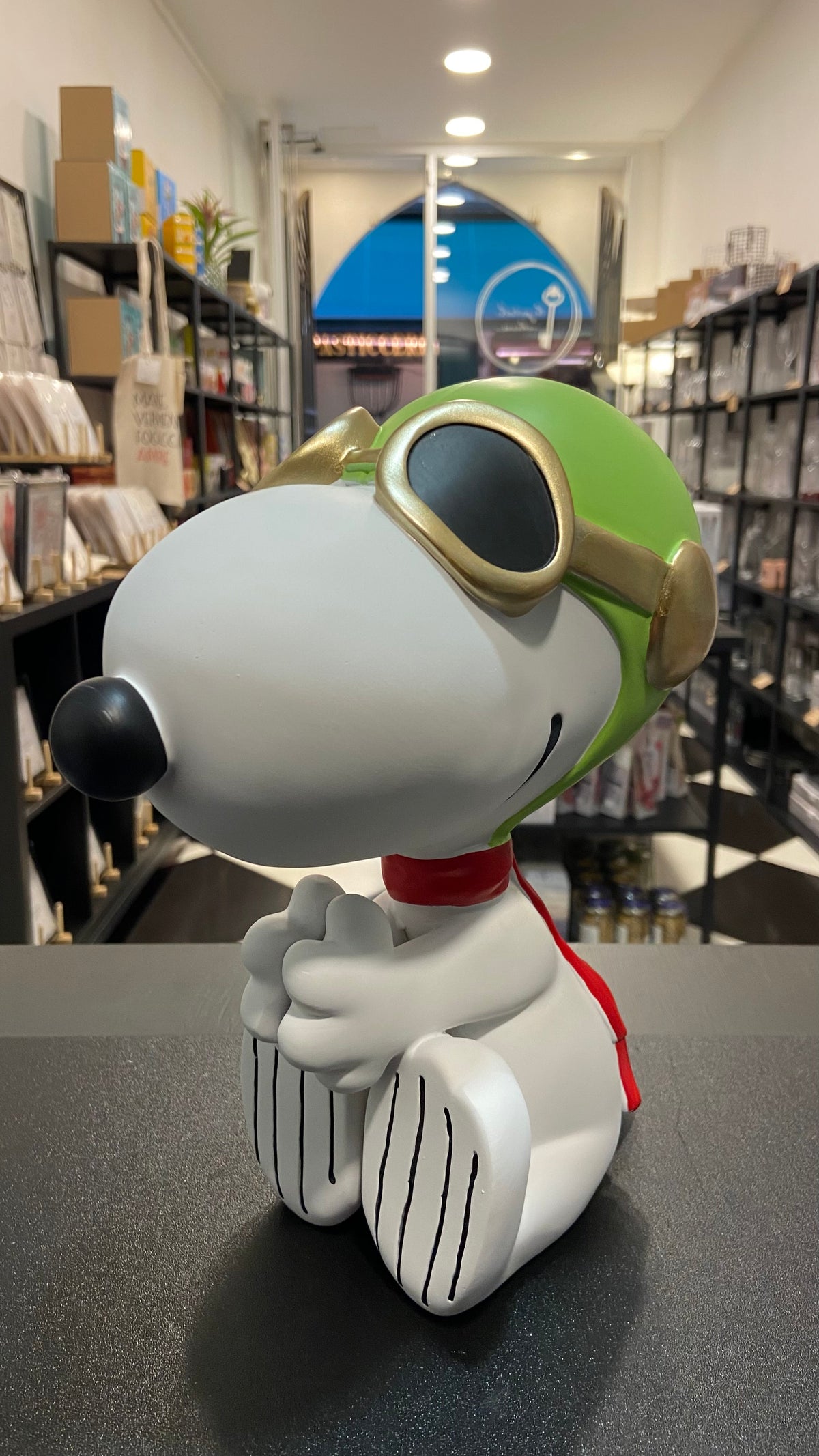 STATUA SNOOPY AVIATOR - 25cm