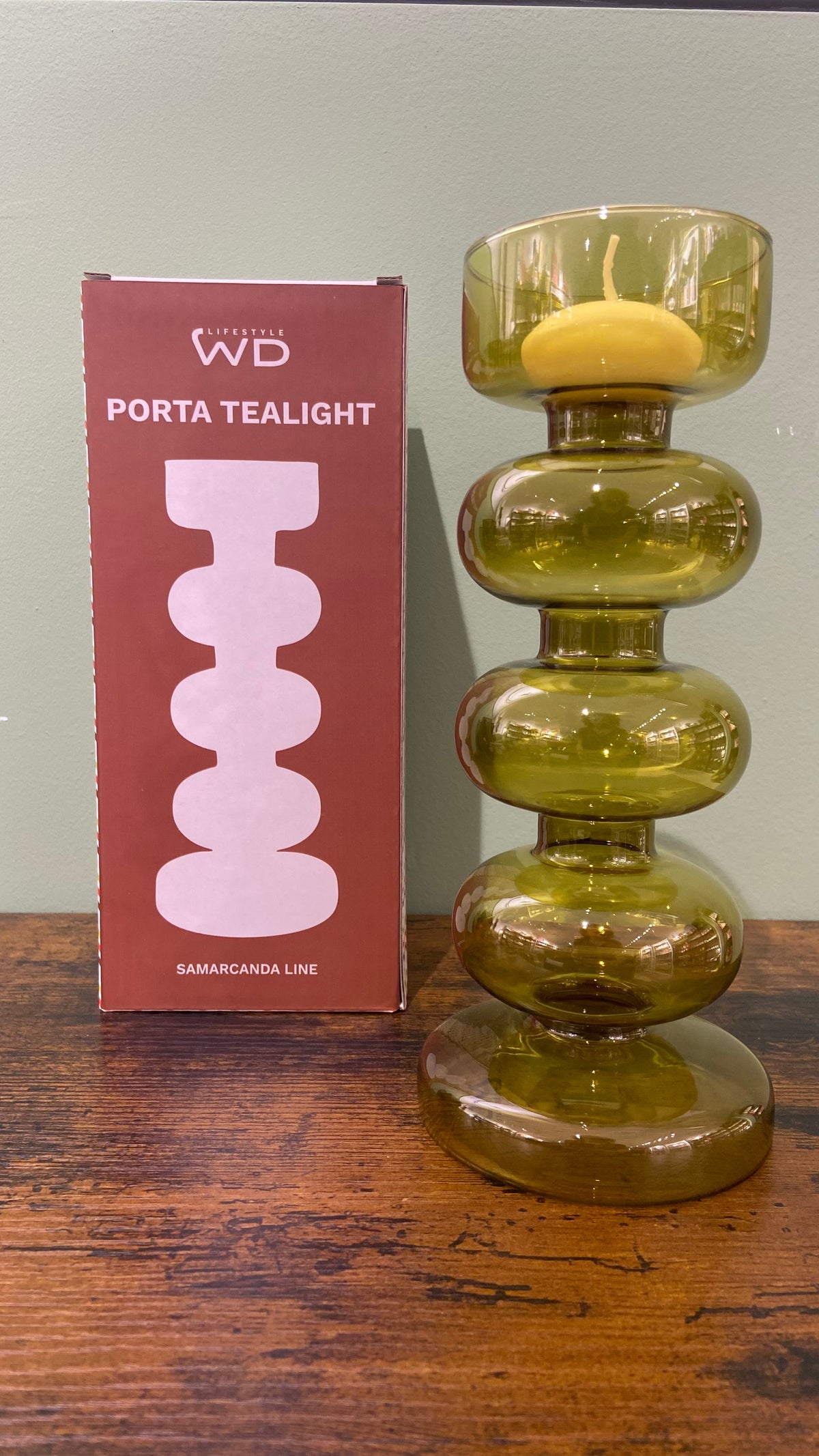 Porta tealight - Oliva