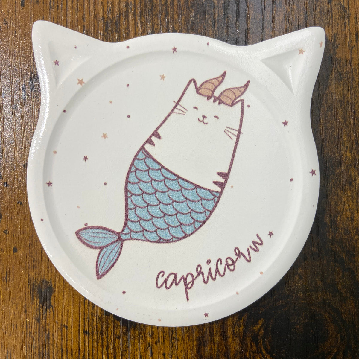 Mattonella decorativa/sottobicchiere - Capricorn