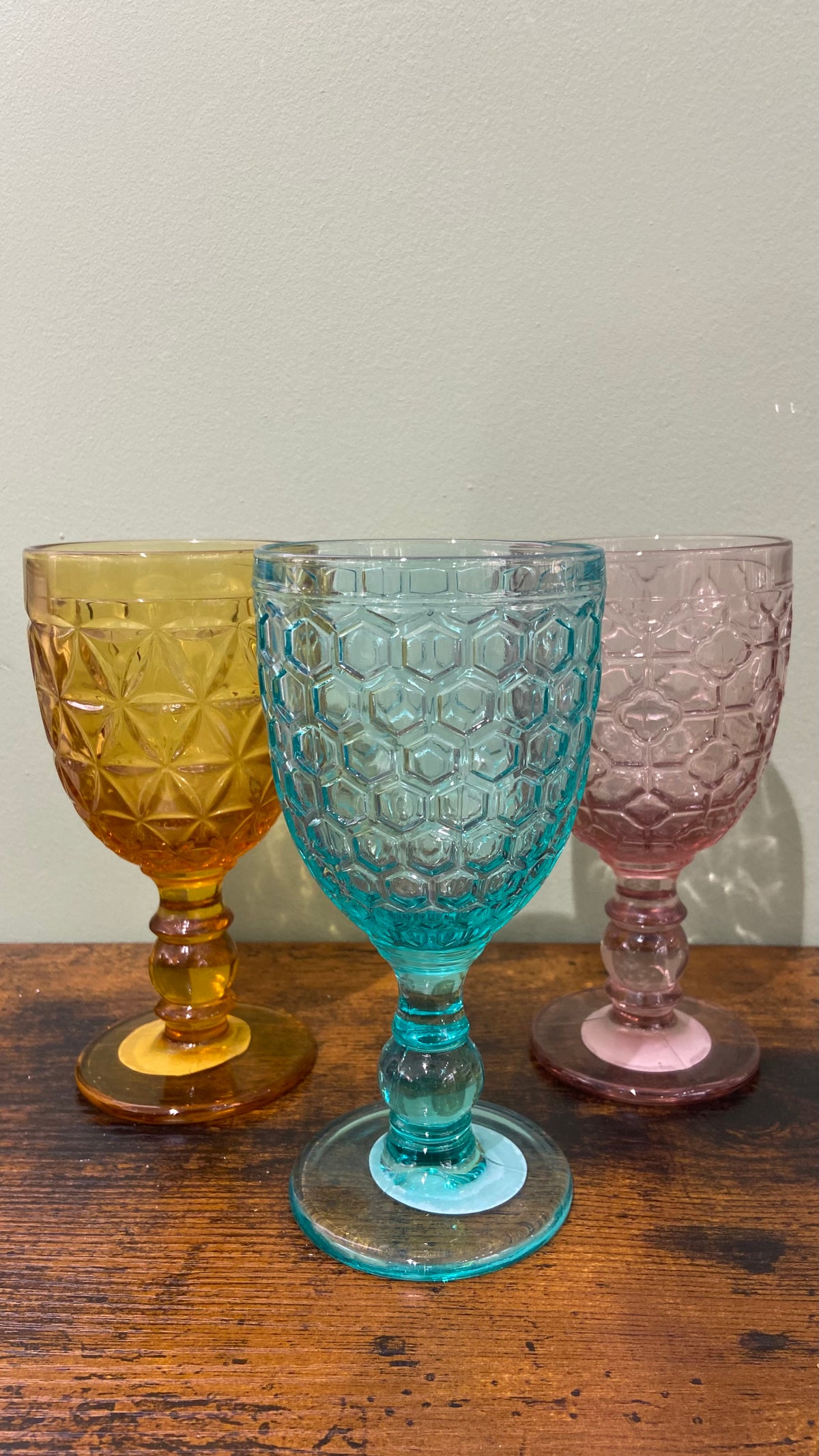 Set sei bicchieri vino - Geometrie