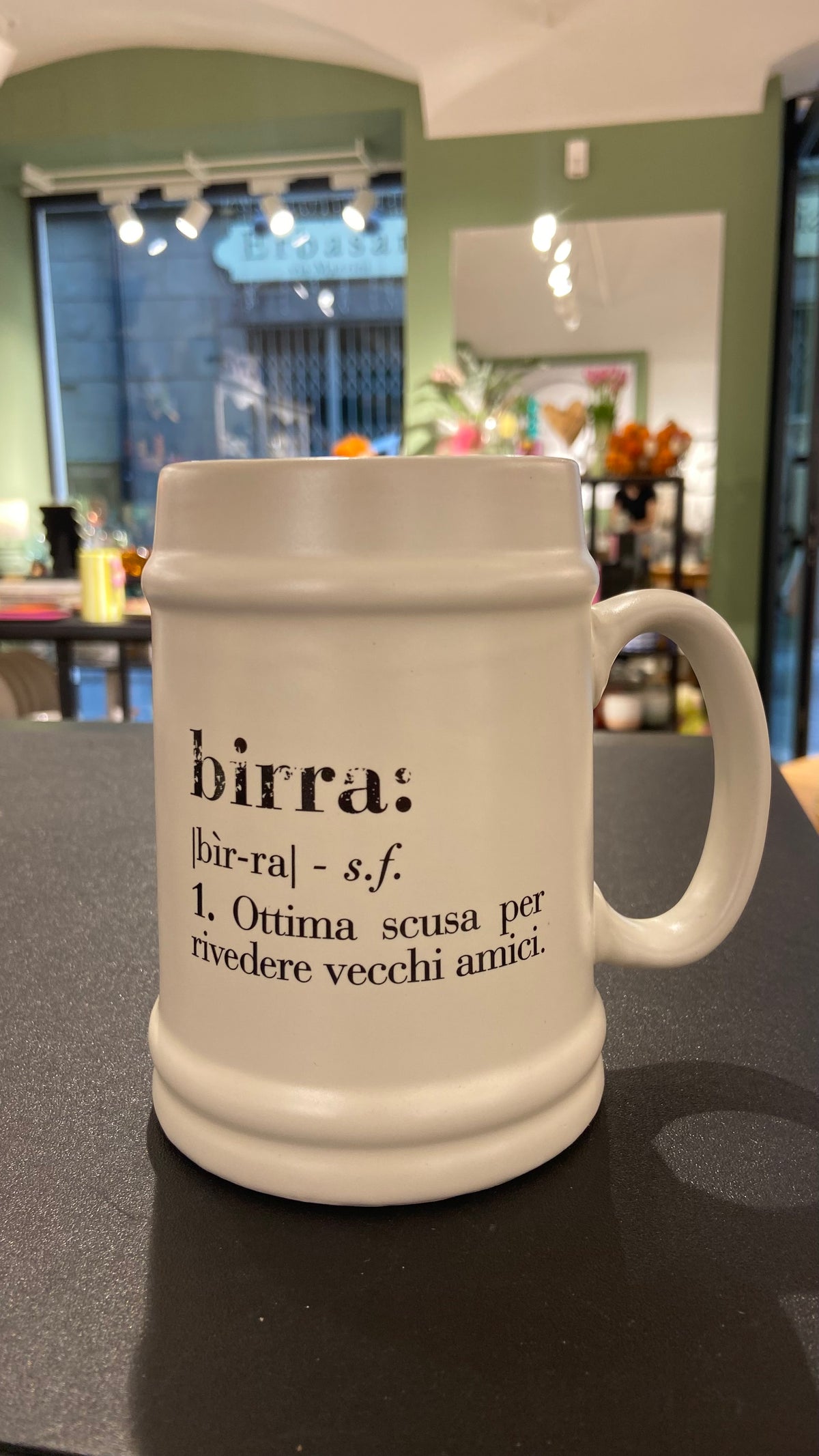Boccale birra - Bianco