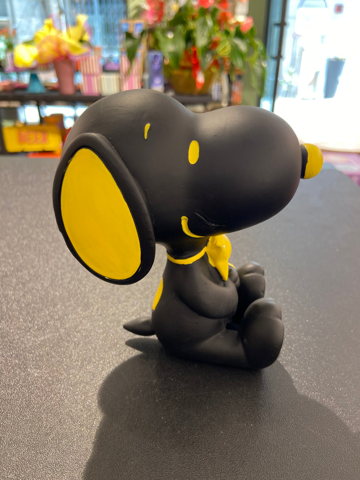 Statua Snoopy e woodstock - 12cm nero