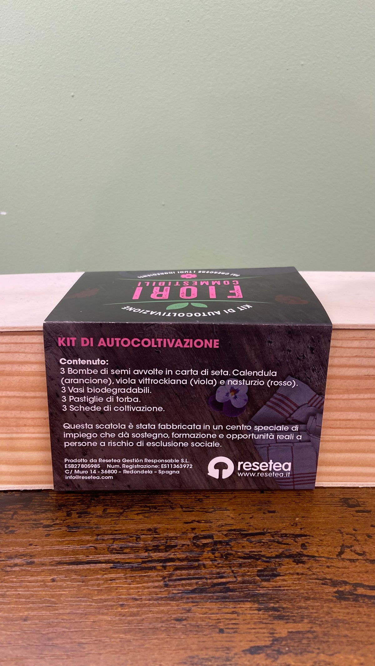 Kit coltivazione - Fiori commestibili