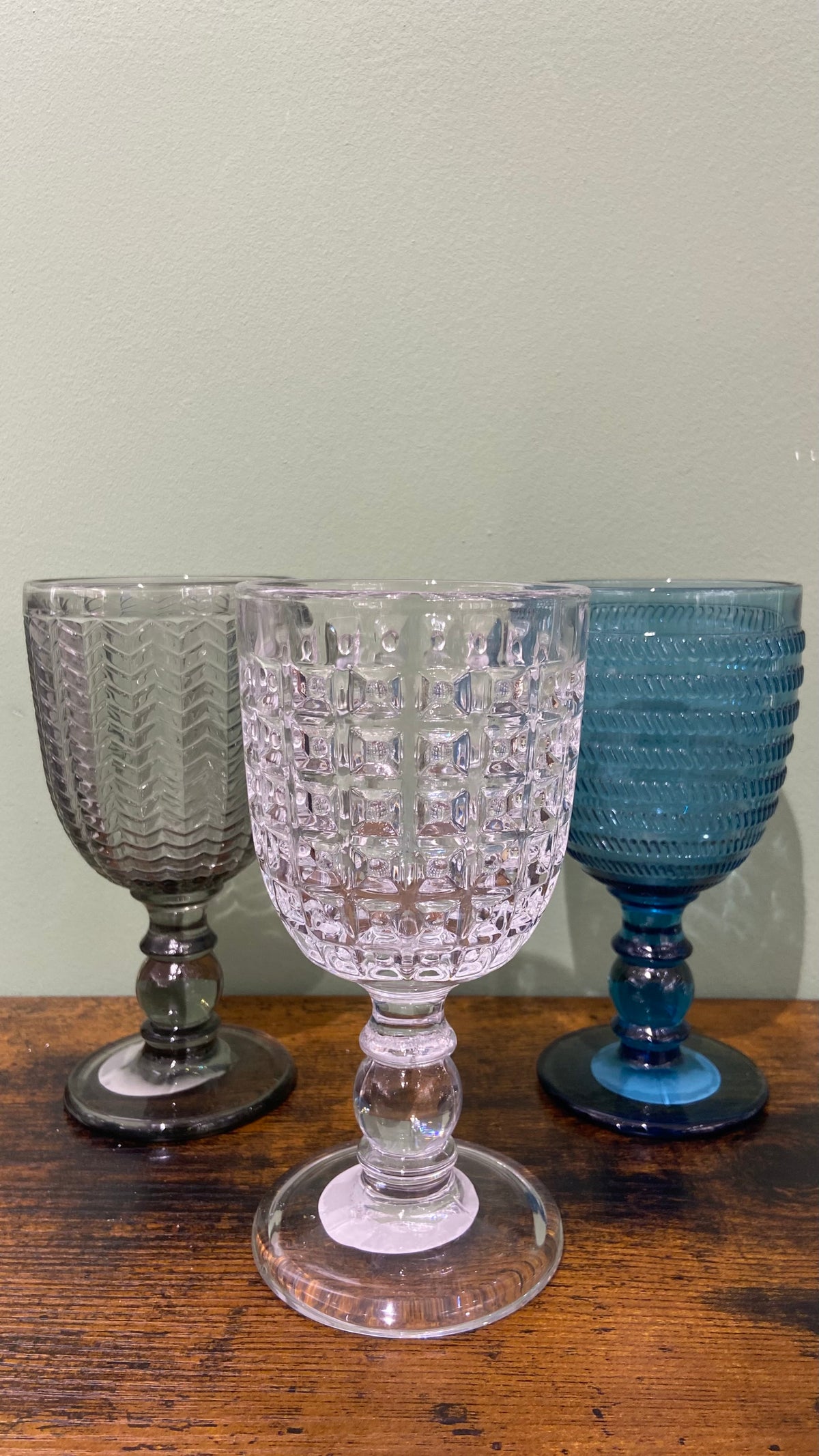 Set sei bicchieri vino - Geometrie