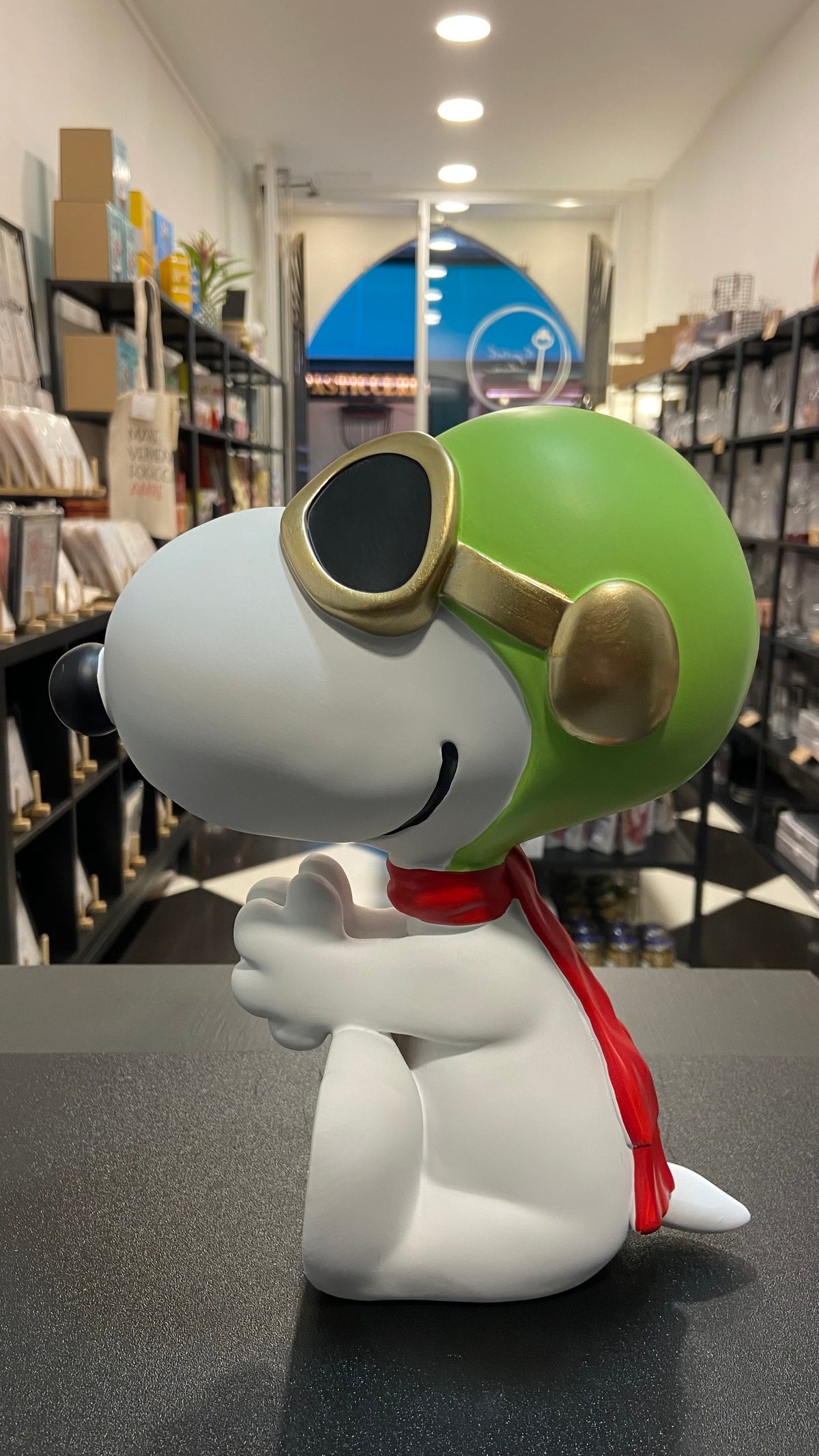 STATUA SNOOPY AVIATOR - 25cm