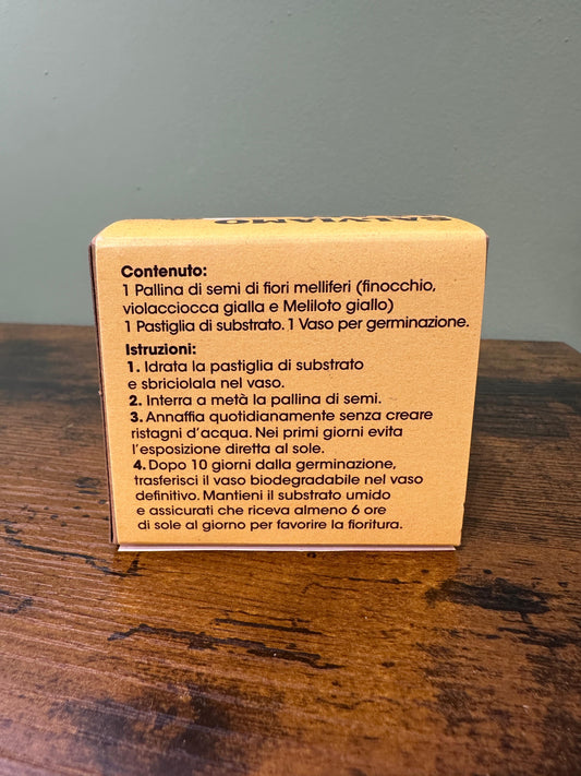 Kit coltivazione salviamo le api