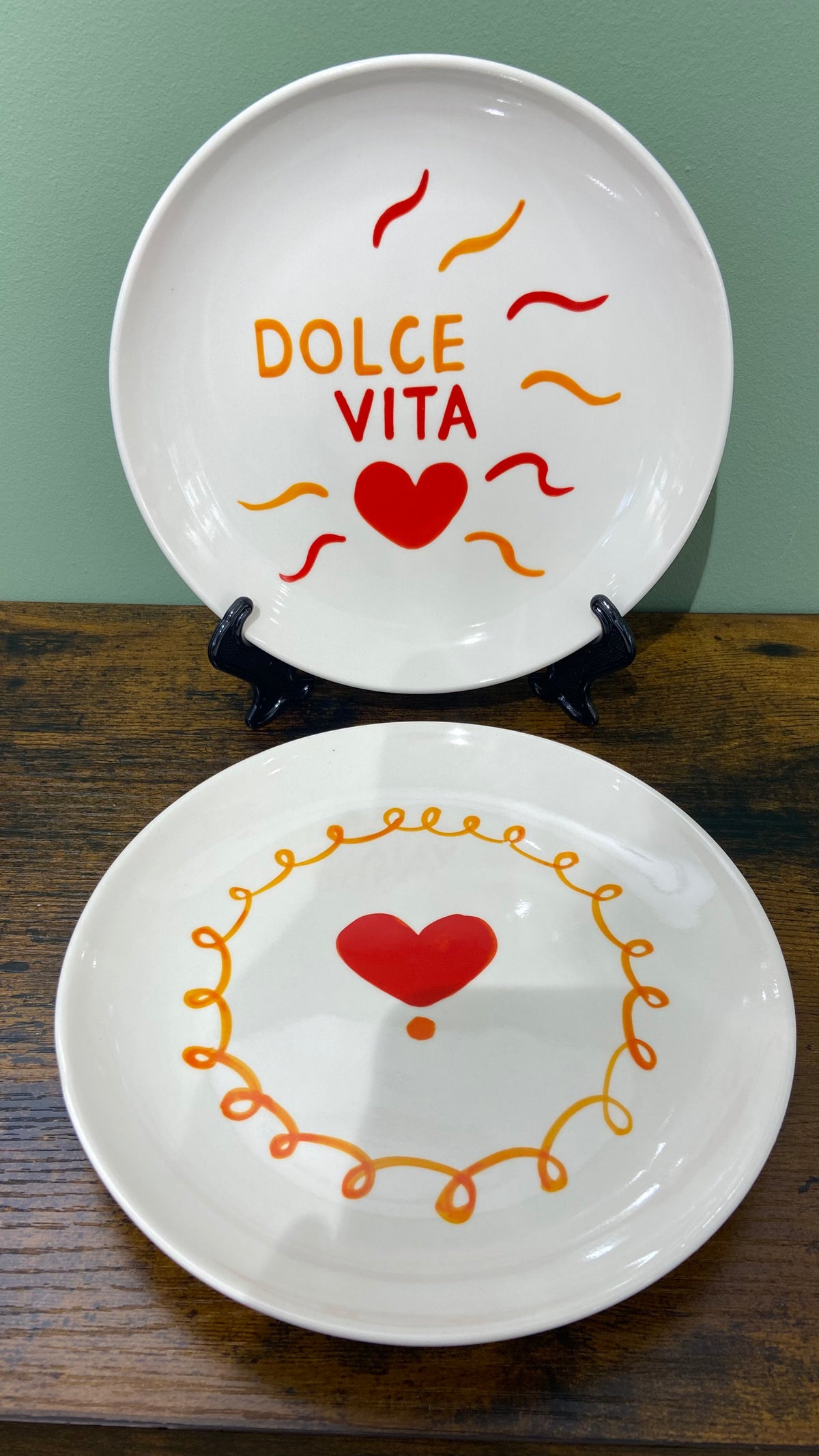 Set due piatti - dolce vita