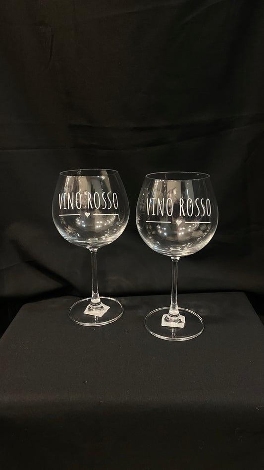 SET DUE CALICI - Vino rosso