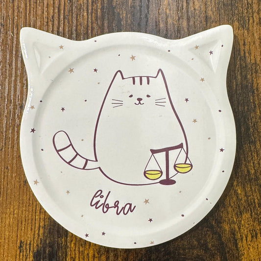 Mattonella decorativa/sottobicchiere - Libra