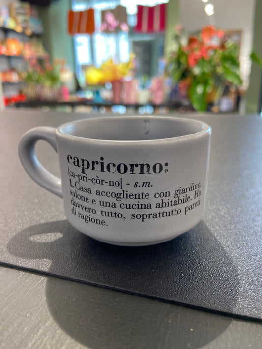 Tazzina zodiaco - Capricorno