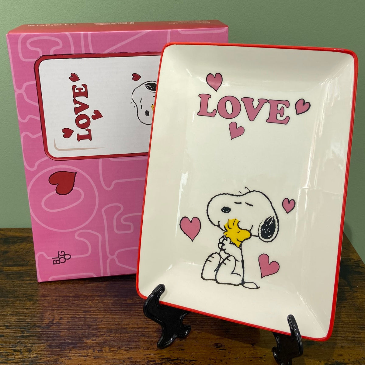 Vassoio snoopy - Love