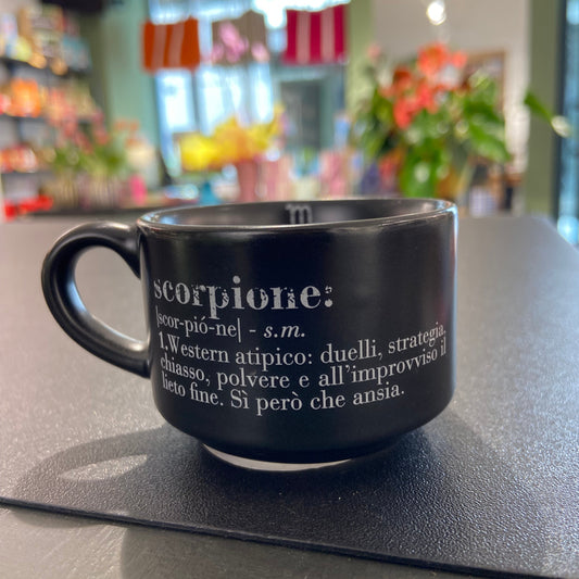 Tazzina zodiaco - Scorpione