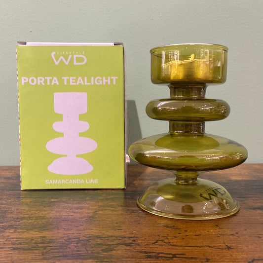 Porta tealight - Verde oliva