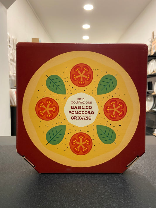 KIT COLTIVAZIONE - PIZZA - pomodoro, basilico, origano