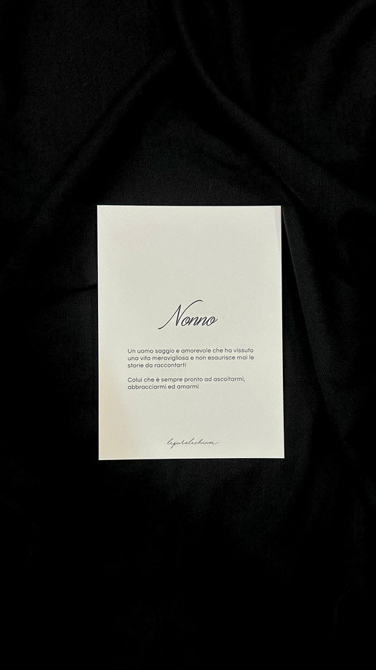 NONNO - 13x18cm