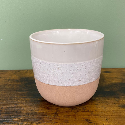 Vaso Bicolore - rosa pastello