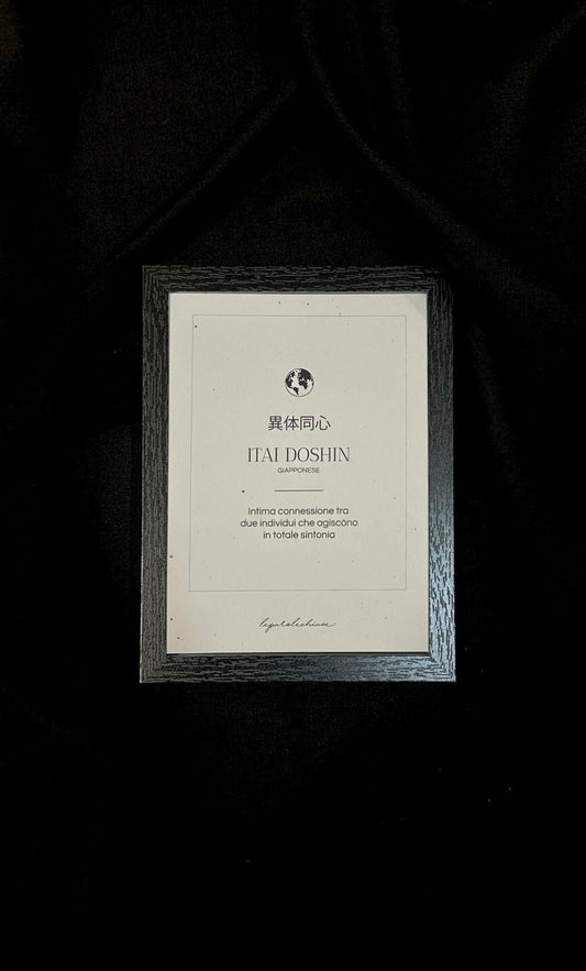 ITAI DOSHIN - Intraducibili - 13x18cm con cornice