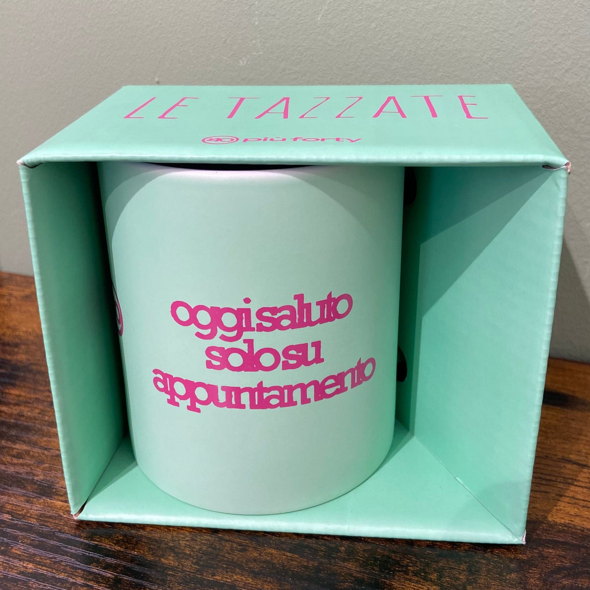 MUG - Oggi saluto solo su appuntamento