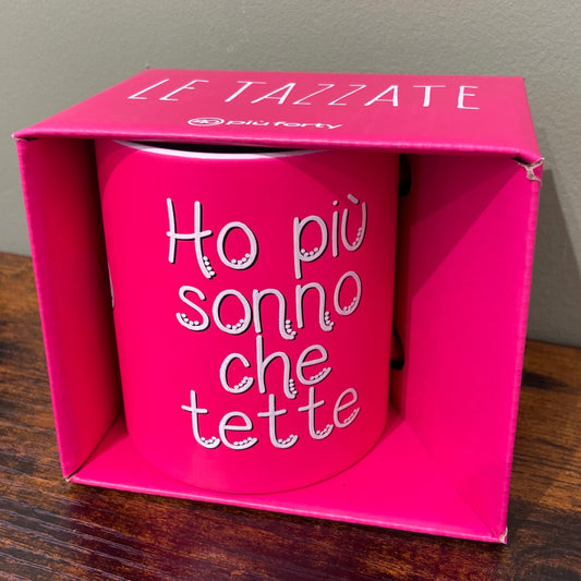 MUG - Ho più sonno che tette