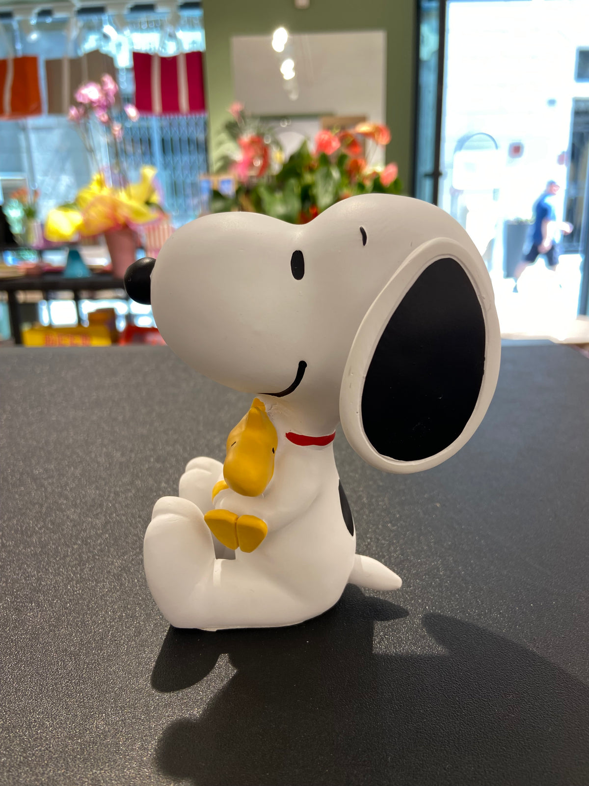 Statua Snoopy e Woodstock - 12cm bianco