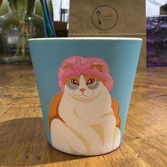 Espresso cup - Emilio "Catnap is My beauty sleep"