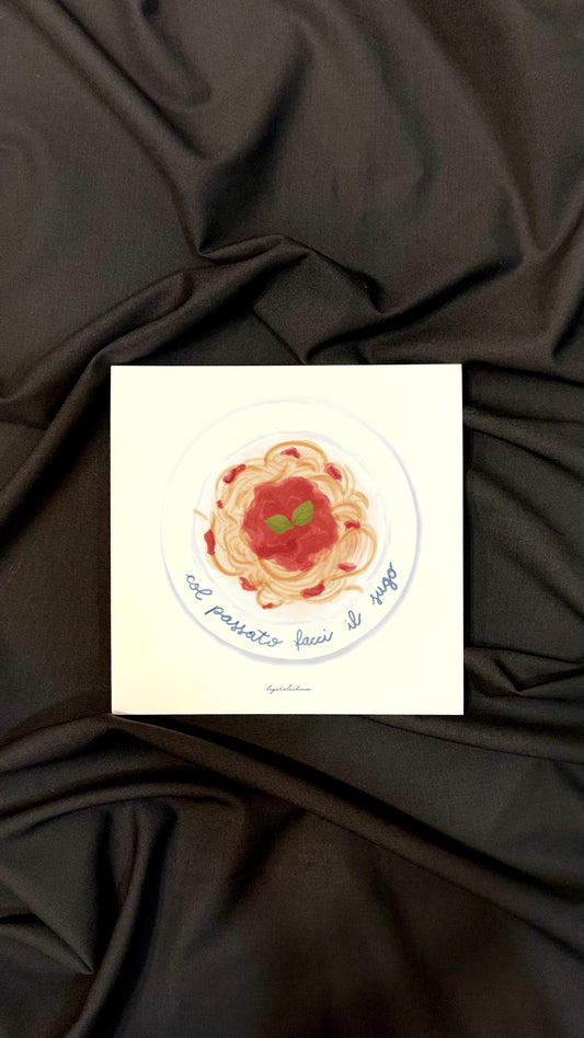 PAST-FOOD - 20x20cm